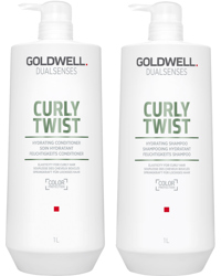 Curls & Waves Hydrating Conditioner 1000ml + Shampoo 1000ml