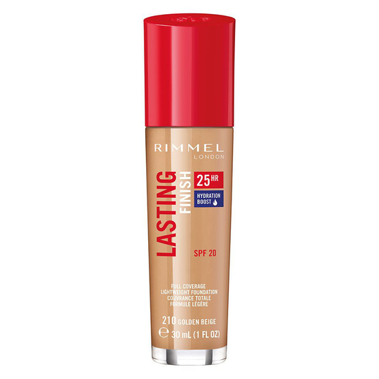 Rimmel London Lasting Finish 25 Hour Foundation 30 ml ─ 210 Golden Beige
