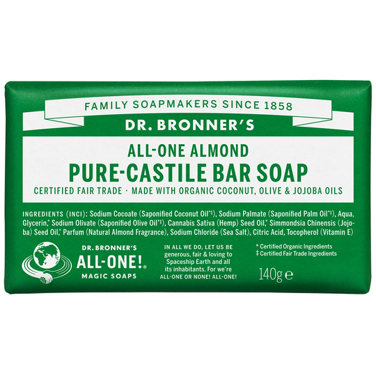 Magic Soaps All-One Hemp Almond, 140 g Dr. Bronner's Suihkugeelit