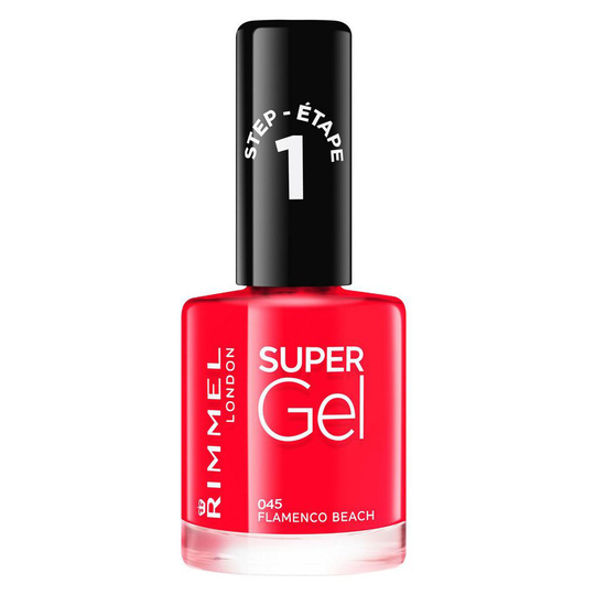 Rimmel London Super Gel Nail Polish 12 ml ─ #045 Flamenco Beach