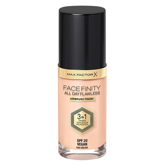Max Factor Facefinity All Day Flawless 3-in-1 Foundation 30 ml - 55 Beige