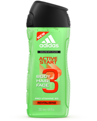Active Start, Shower Gel 250ml
