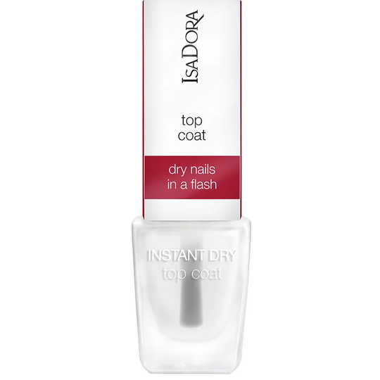 Instant Dry Quick-Drying Top Coat, 6 ml IsaDora Kynsilakat