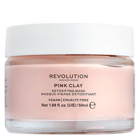 Revolution Skincare Pink Clay Detoxifying Face Mask 50 ml