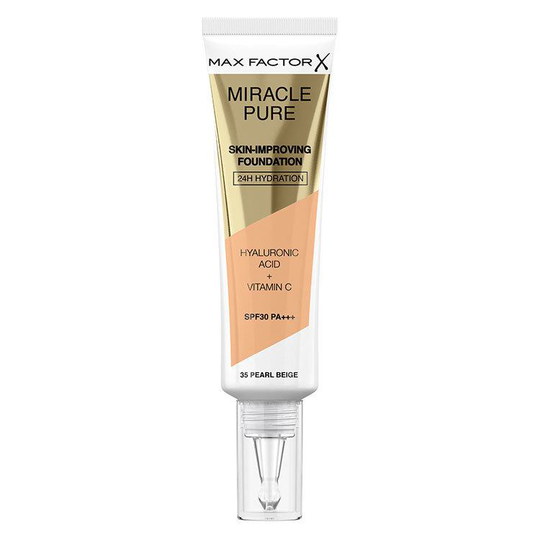Max Factor Miracle Pure Skin-Improving Foundation 30 ml ─ 35 Pearl Beige