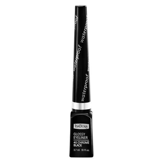 IsaDora Glossy Eyeliner 3,7 ml - 40 Chrome Black