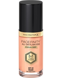 Facefinity All Day Flawless Foundation, C064 Rose Gold