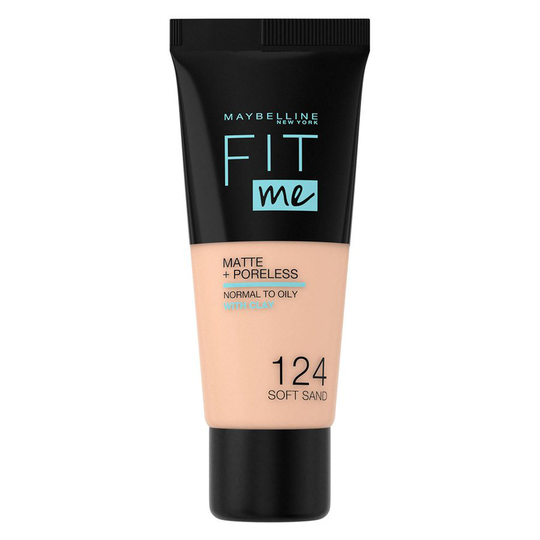 Maybelline Fit Me Matte + Poreless Foundation 124 30ml