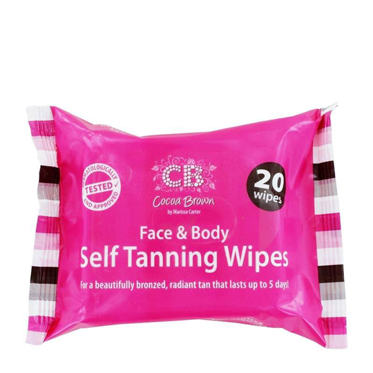 Cocoa Brown Self Tanning Wipes 20pcs