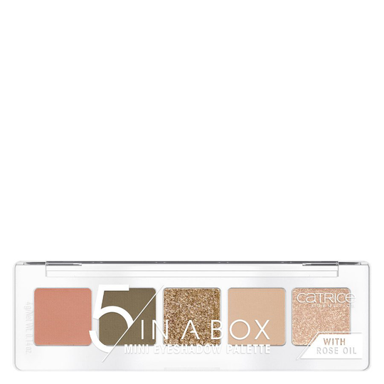 Catrice 5 In A Box Mini Eyeshadow Palette 4 g - 070 Elegant Khaki Look
