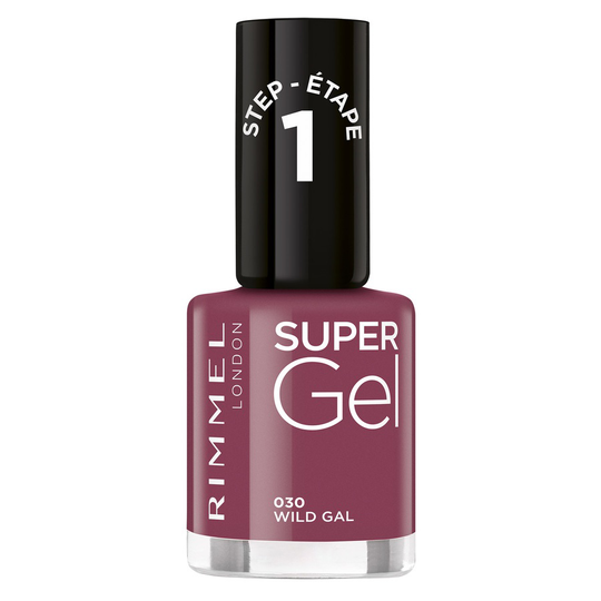 Rimmel London Super Gel Nail Polish 12 ml - 030 Wild Gal