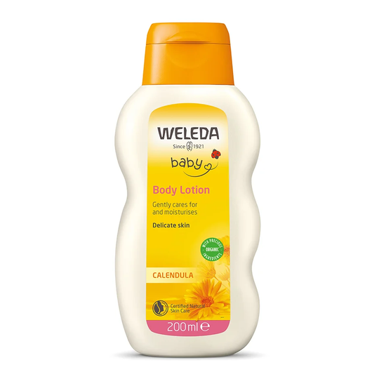 Weleda Calendula Body Lotion, 200 ml Weleda Kosteusvoide lapsille