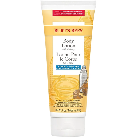 Burt's Bees Naturally Nourishing Milk & Honey Body Lotion, 170 ml Burt's Bees Vartalovoiteet