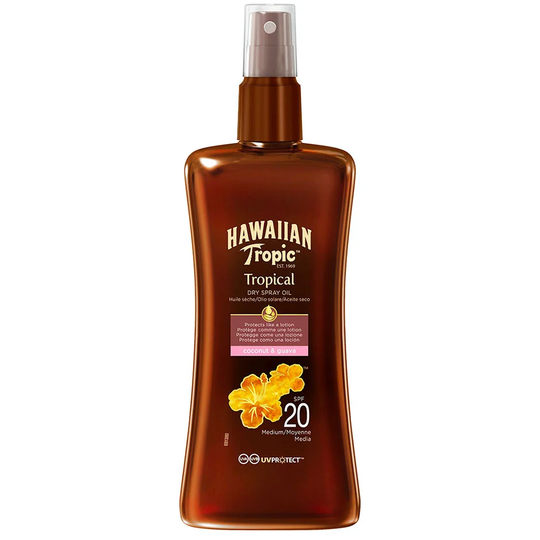 Hawaiian Tropic Protective Dry Spray Oil SPF 20, 200 ml Hawaiian Tropic Aurinkovoiteet