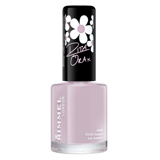 Rimmel London 60 Seconds Super Shine Nail Polish 8 ml ─ #498 Rain Ra