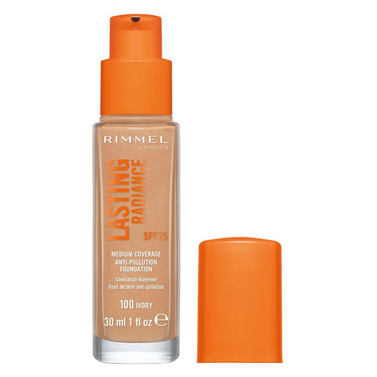 Rimmel London Lasting Radiance Foundation 30 ml ─ #100 Ivory