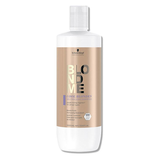 Schwarzkopf Professional BlondMe Cool Blondes Neutralizing Shampoo 1000 ml