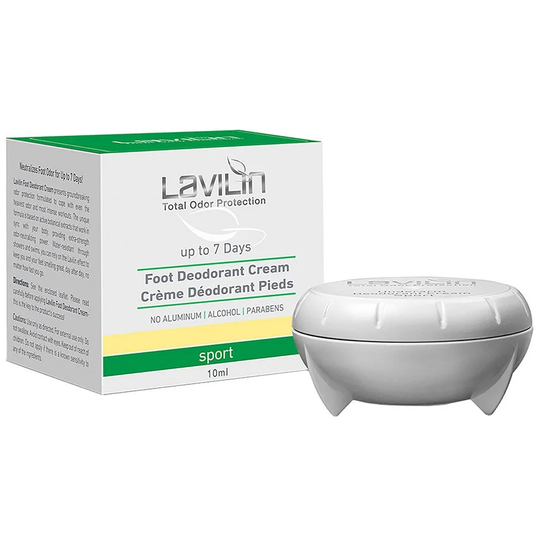 Foot Deodorant Cream, 10 ml Lavilin Jalkahoito