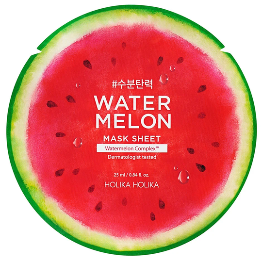 Watermelon Mask Sheet, 25 ml Holika Holika Kasvonaamiot