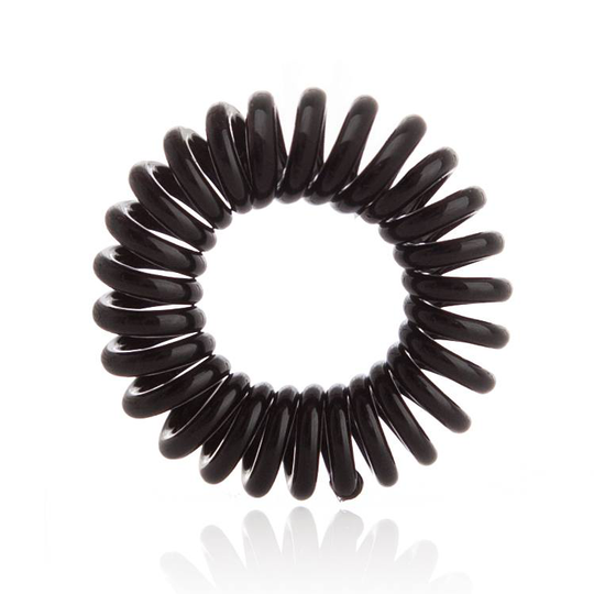 Invisibobble 3 Traceless Hair Rings - True Black