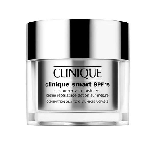 Clinique Smart SPF 15 Custom-Repair Moisturizer Oily Combination/Oily Skin, 50 ml Clinique Päivävoiteet