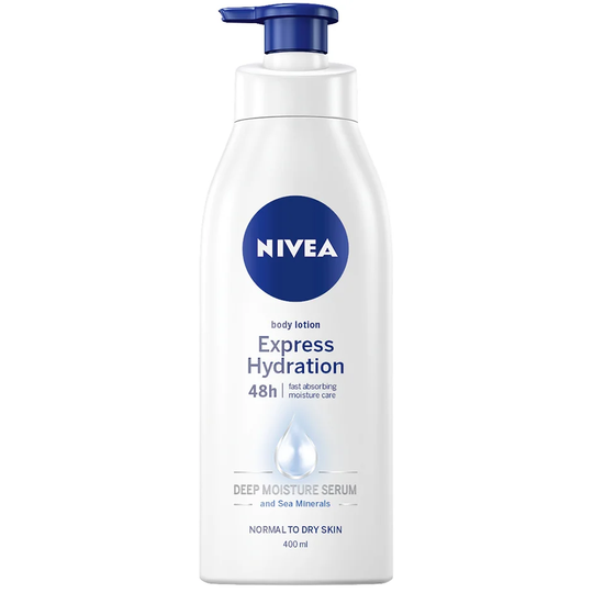 Express Hydration Body Lotion Pump, 400 ml Nivea Vartalovoide