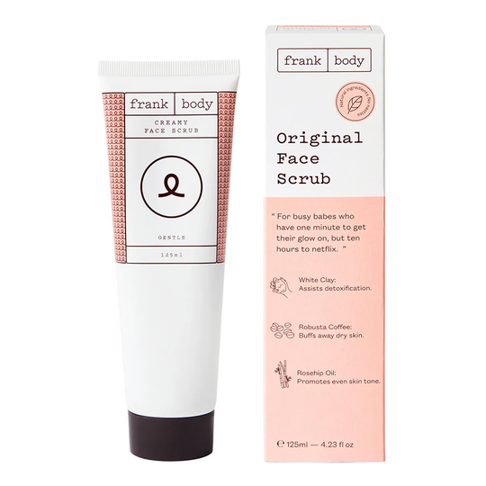 Original Face Scrub 125ml, Frank Body Kuorinta