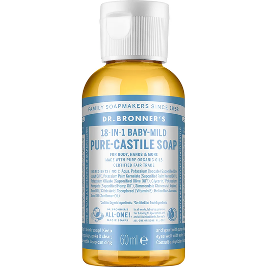 Magic Soaps Baby Mild, 60 ml Dr. Bronner's Suihku- ja kylpytuotteet