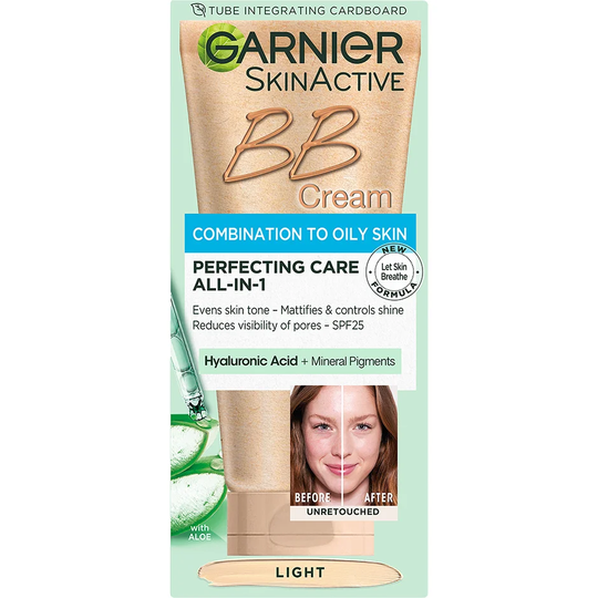 BB Cream Combination to Oily Skin Light, 50 ml Garnier Päivävoiteet