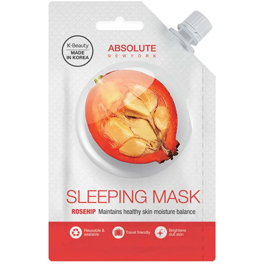 Spout Rosehip Sleeping Mask, 25 g Absolute New York Kasvonaamio