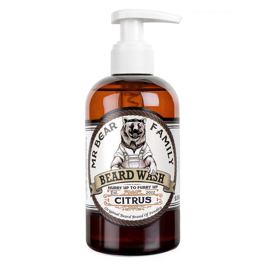 Mr Bear Family Beard Wash 250 ml ─ Citrus