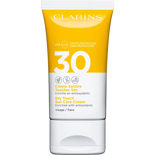 Clarins Dry Touch Sun Care Cream For Face, 50 ml Clarins Aurinkosuojat