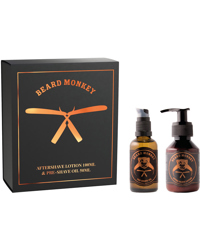 Shave Set, Aftershave Lotion 100ml +Pre-shave Oil 50ml