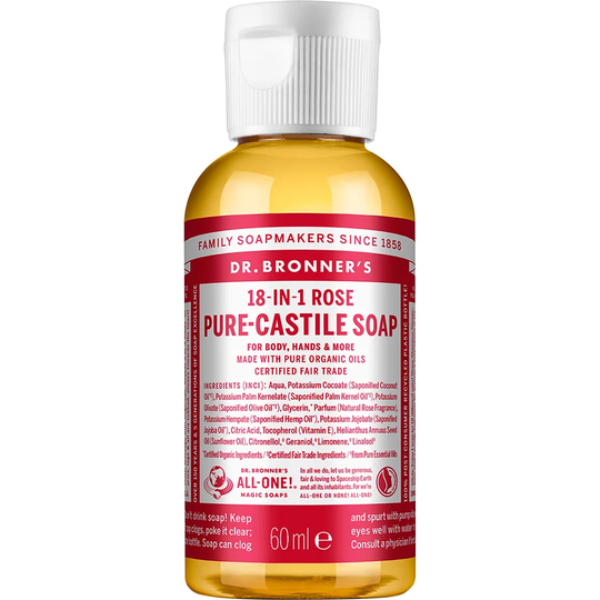 Magic Soaps Rose, 60 ml Dr. Bronner's Suihku- ja kylpytuotteet