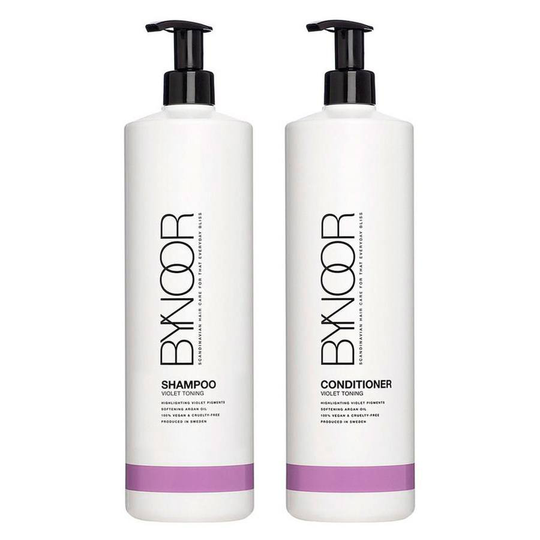 ByNoor Violet Toning Shampoo & Conditioner 2 x 1000ml