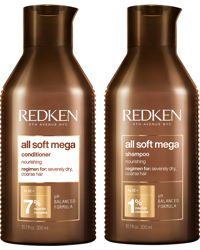All Soft Mega Conditioner 300ml + Shampoo 300ml