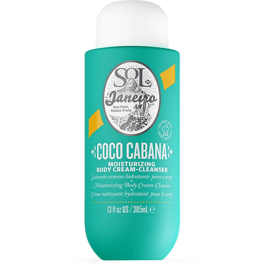 Coco Cabana Moisutrizing Body Cream-Cleanser, 385 ml Sol de Janeiro Vartalovoide