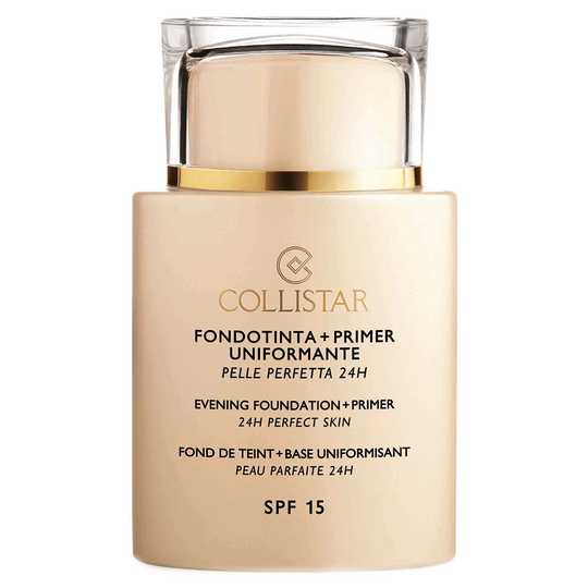 Evening Foundation + Primer SPF 15 24h Perfect Skin, 35 ml Collistar Pohjustus