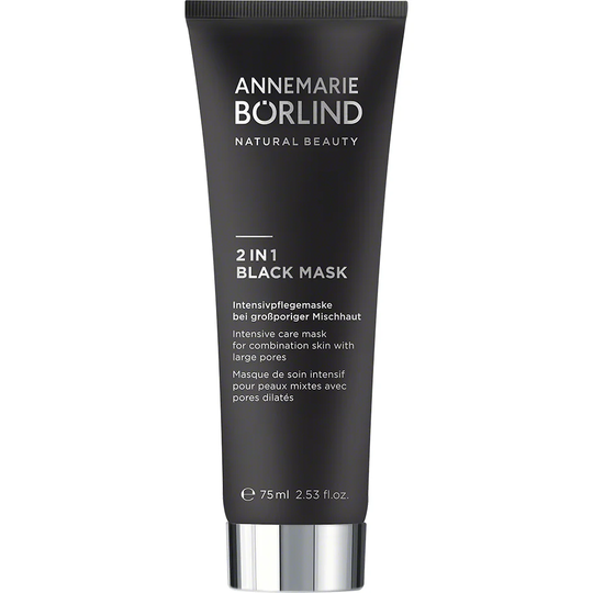 2 in 1 Black Mask, 75 ml Annemarie Börlind Kasvonaamio