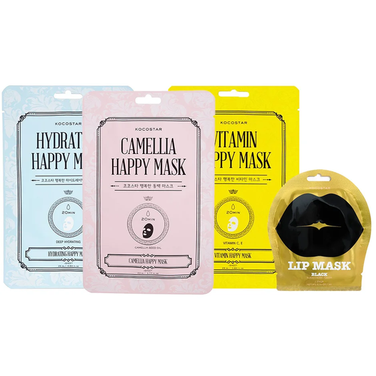 Sheet Masks & Lip Mask, Kocostar Ihonhoitopakkaukset