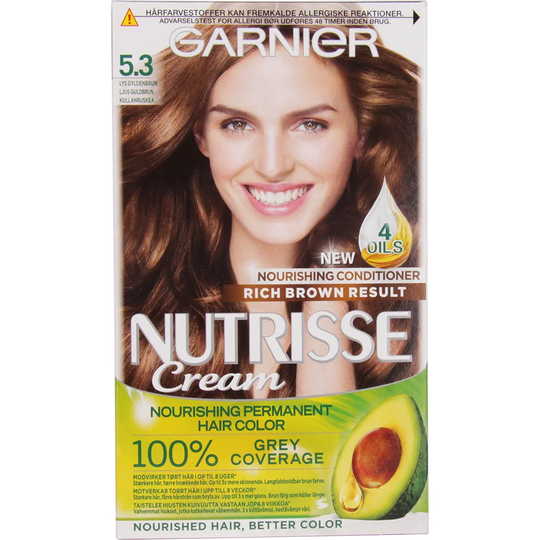 Garnier Nutrisse Macadamia, Garnier Hiusvärit