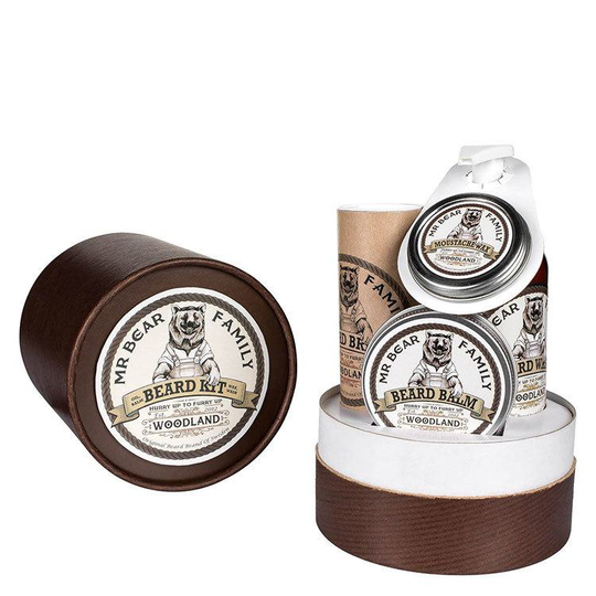 Mr Bear Family Beard Kit Woodland