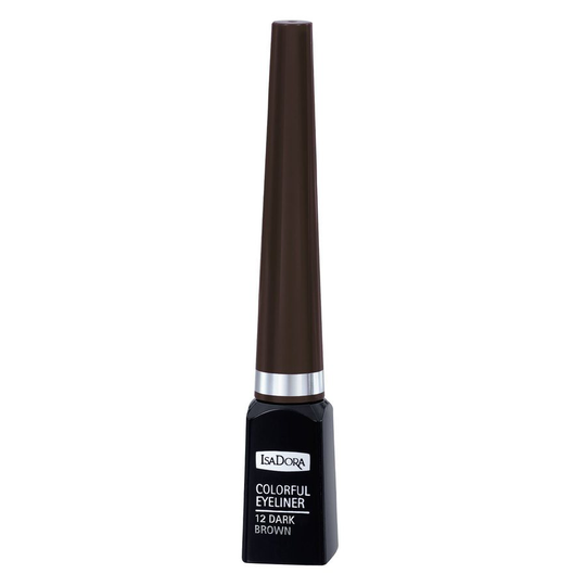 IsaDora Colorful Eyeliner 3,7 ml ─ #12 Dark Brown
