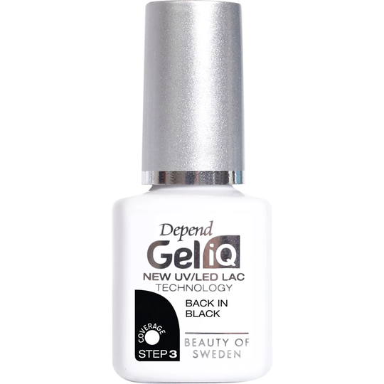 Gel iQ Nail Polish 1001 Back In Black