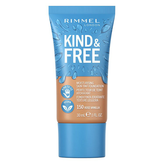 Rimmel London Kind & Free Moisturising Skin Tint Foundation 30 ml - 150 Rose Vanilla
