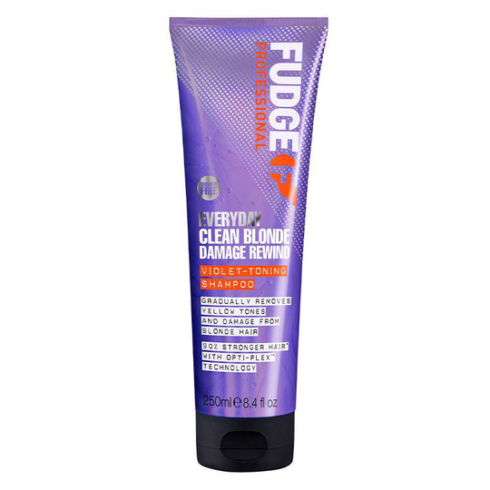 Fudge Everyday Clean Blonde Damage Rewind Violet Toning Shampoo 250 ml