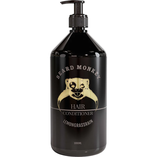Hair Conditioner Lemongrass, 1000 ml Beard Monkey Hoitoaine