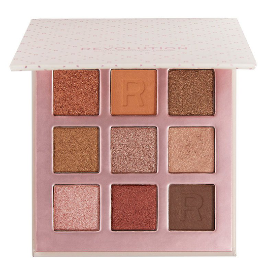 Revolution Soft Glamour Mini Eyeshadow Palette Dream Glow 9x1g