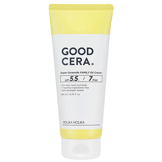 Good Cera Super Ceramide Family Oil Cream, 200 ml Holika Holika Päivävoiteet
