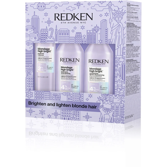 Blondage High Bright Holiday Gift Set 2022, Redken Shampoo